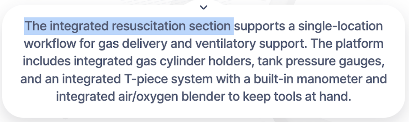 Generated presentation excerpt about Integrated Resuscitation; open for full-size text.